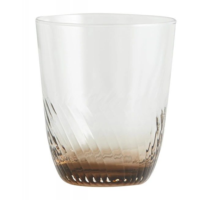 Photo of Garo Drinking Glass Brown Set of 4 Pieces
