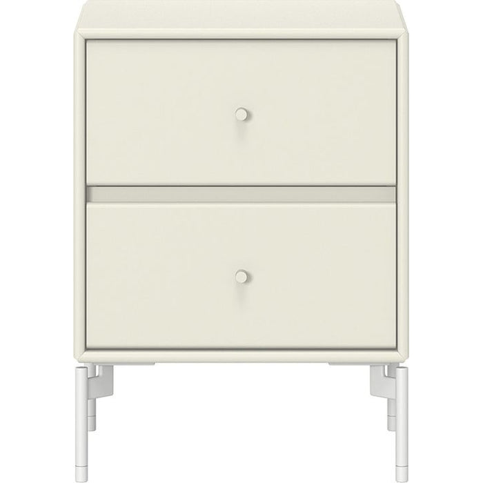 Photo of Drift Drawer Module - Vanilla / Snow Legs - Sängbord - Peter J. Lassen - Vit - Mdf