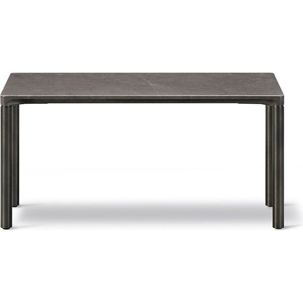 Photo of Piloti Stone Table 6760 By Hugo Passos - Sofabord - Grey Pietra (kendzo) Marble - W75 X D39 X H35 Cm