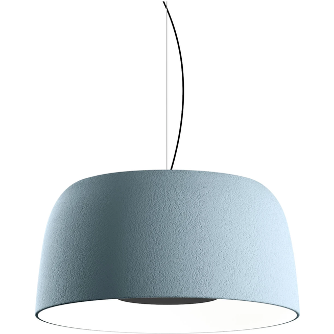 Photo of Djembé 42.28 Pendant Light - Sky Blue - Pendant Lights - Joan Gaspar - Blue