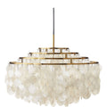 Thumbnail photo of Fun 10dm Brass Pendant  - Pendellampor - Verner Panton - Guld,beige