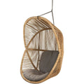 Thumbnail photo of Hive Hængestol - Hængestol - Seat: Dusty Green, Aluminium / Frame: Cane-line Soft Rope, Taupe / Cushion: Taupe, Cane-line Airtouch - W87 X D87 X H124 Cm