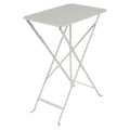 Thumbnail photo of Bistro Table 37x57 cm Clay Grey A5 - Outdoor Dining Table - Green,Grey - Metal