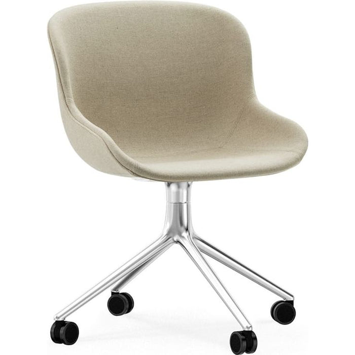 Photo of Hyg Chair Swivel 4w - Full Upholstery - Office Chair - Main Line Flax 20 - Aluminum - H: 84 X L: 54 X D: 53,5 X Sh: 46 Cm