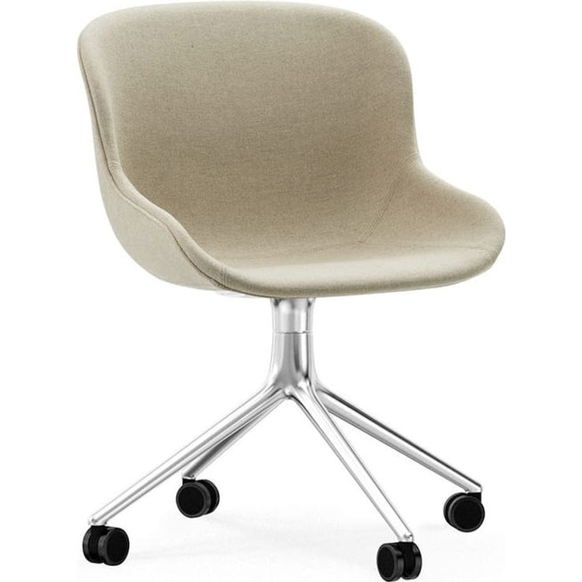 Photo of Hyg Chair Swivel 4w - Full Upholstery - Office Chair - Main Line Flax 20 - Aluminum - H: 84 X L: 54 X D: 53,5 X Sh: 46 Cm