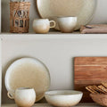 Thumbnail photo of Paula 12-piece natural breakfast tableware set