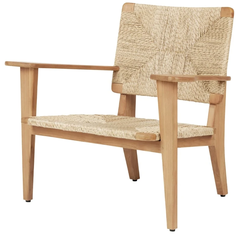 F-chair Outdoor Lounge Chair Teak