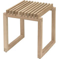 Thumbnail photo of Cutter Teak - Stools - Niels Hvass - Wood-coloured - Wood