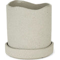 Thumbnail photo of Uneru Pot - Jar - Grey - Small - H15 x Ø13 cm