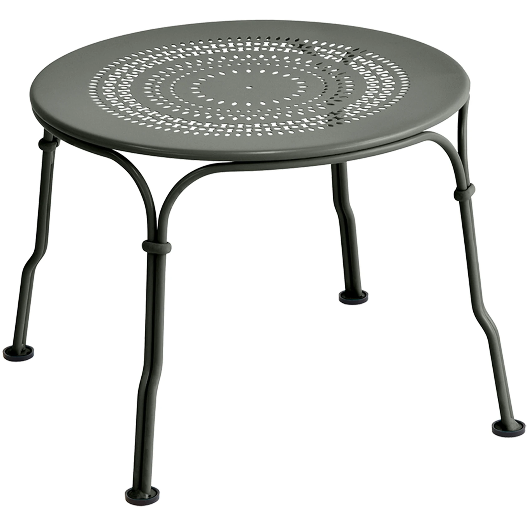 1900 Low Table, Rosemary - Small Table & Side Table Outdoor - Green - Metal