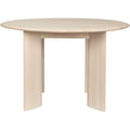 Thumbnail photo of Bevel Table - Round - Spisebord - Bevel Table - Round Ø117 - White Oiled