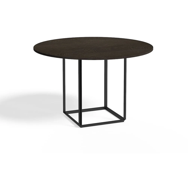 Photo of Florence Round Dining Table Smoked Oak