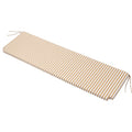 Thumbnail photo of Skagerak Cushion for Skagen bench from Fritz Hansen (golden yellow stripe)