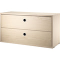 Thumbnail photo of String drawer unit 78x30, Ash - Shelving - Nils Strinning - Wood-coloured - Wood