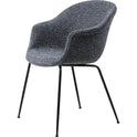 Bat Dining Chair, Fully Upholstered, Conic Base