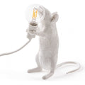Thumbnail photo of Mouse Lamp Portrait - White