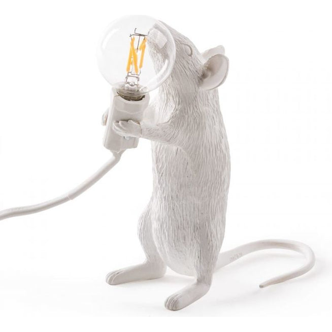 Photo of Mouse Lamp Portrait - White
