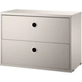 Thumbnail photo of String drawer unit 58x30, Beige, 1-pack - Shelving - Nils Strinning - Beige - Wood