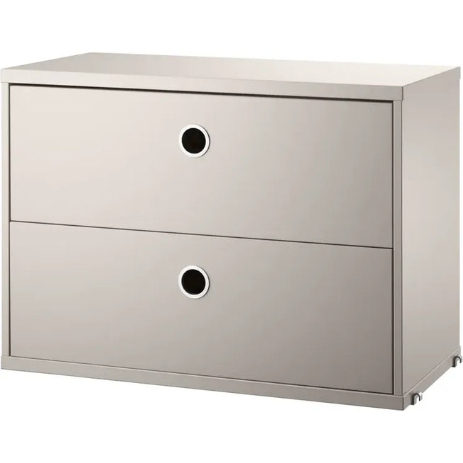 Photo of String drawer unit 58x30, Beige, 1-pack - Shelving - Nils Strinning - Beige - Wood