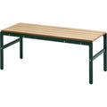 Thumbnail photo of Skagerak Reform Bench From Fritz Hansen (hunter Green / Teak)