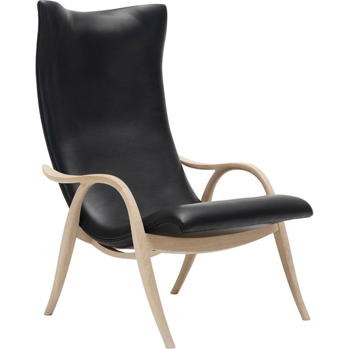 Photo of FH429 Signature Armchair White Oiled Oak Leather Sif 98