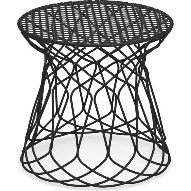 Photo of Re-found Pouf, Black, No Cushion - Utomhuspallar & Puffar - Patricia Urquiola - Svart