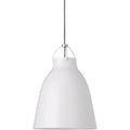 Thumbnail photo of Caravaggio 2 Pendant White Smooth-grey Textile Cord