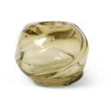 Water Swirl Vase - Round