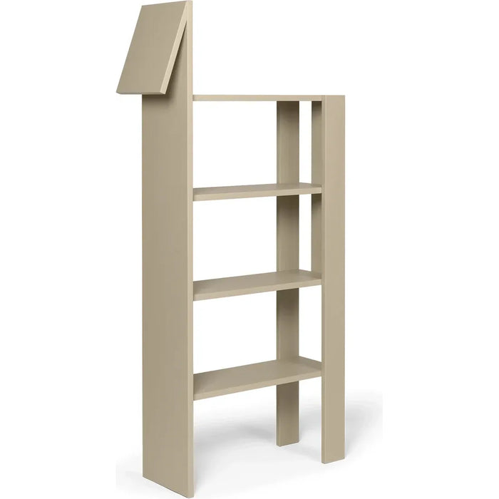 Photo of Giraffe Bogreol - Reol - Cashmere - W69 X D24 X H140 Cm