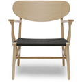 Thumbnail photo of Carl Hansen - Ch22, Soaped Oak, Chord Black - Armchairs - Hans J. Wegner - Wood - Natural material/wood