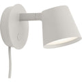 Thumbnail photo of Tip Wall Lamp Grey - Bedside lamps - Jens Fager - Grey