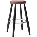 Ch58 Bar Stool - Black Lacquered Oak