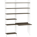 Thumbnail photo of String Floorboard 200, White, 2-pack - Shelving - Nils Strinning - White - Metal