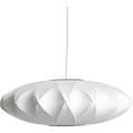 Thumbnail photo of Nelson Saucer Bubble Crisscross Pendant Lamp