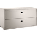 Thumbnail photo of String drawer unit 78x30, Beige, 1-pack - Shelving - Nils Strinning - Beige - Wood