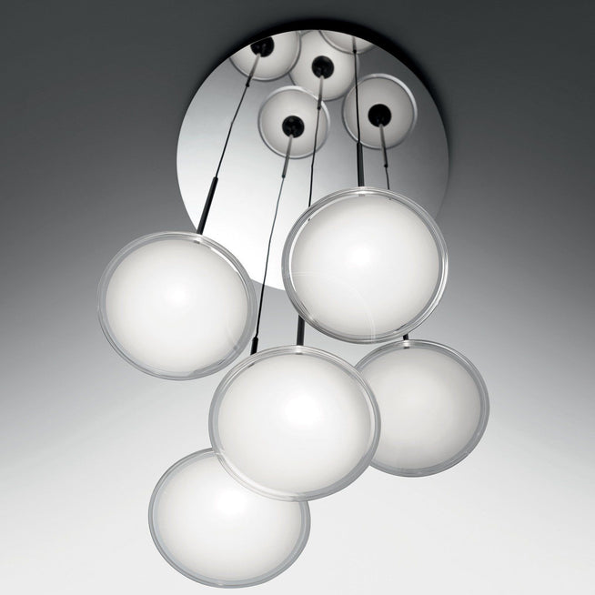 Photo of Orsa Cluster 5 Pendant Lamp - Black