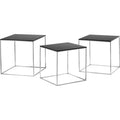 Thumbnail photo of Pk71, 3 sizes, Black Acrylic - Coffee table - Poul Kjærholm - Black - Metal/plastic