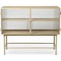 Haze Sideboard - Reeded Glass - Kommode