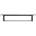 Thumbnail photo of Panel Table 100 X 420 Cm Black Dark Brown - Matbord - Simon Legald - Brun - Metall/trä