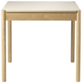 Thumbnail photo of C44 Reversible Dining Table 80x80 cm - Beige/Black Laminate