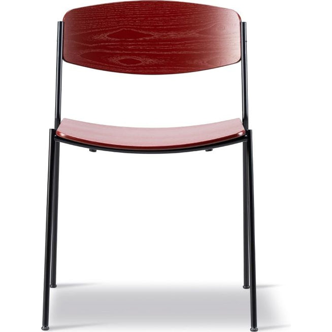 Photo of Lynderup 3080 Chair Red Box, Black Steel Frame