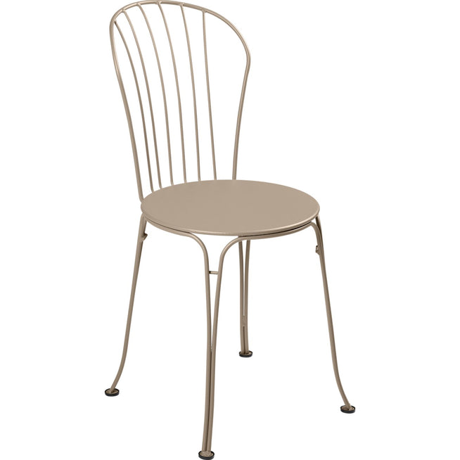 Photo of Opéra+ Chair - Nutmeg - Matstolar Utomhus - Studio Fermob - Beige - Metal