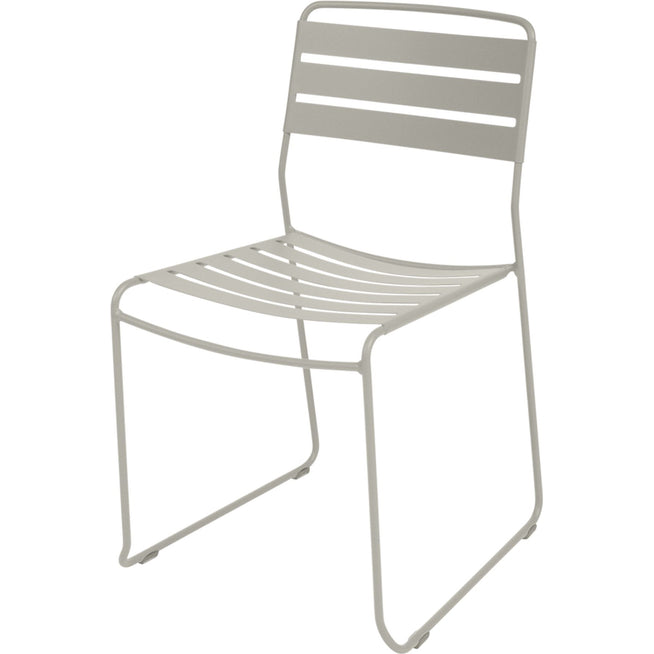 Photo of Surprising Chair Clay Grey A5 - Matstolar Utomhus - Harald Guggenbichler - Grön,grå - Metal