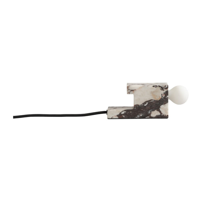Photo of Brick Table Lamp Low Calacatta