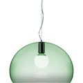 Thumbnail photo of Fl/y Suspension 9030, Transparent Sage Green, Incl. Led 15w E27 - Pendellampor - Ferruccio Laviani - Grön