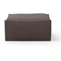 Thumbnail photo of Catena Pouf Square - Hot Madison - Brown