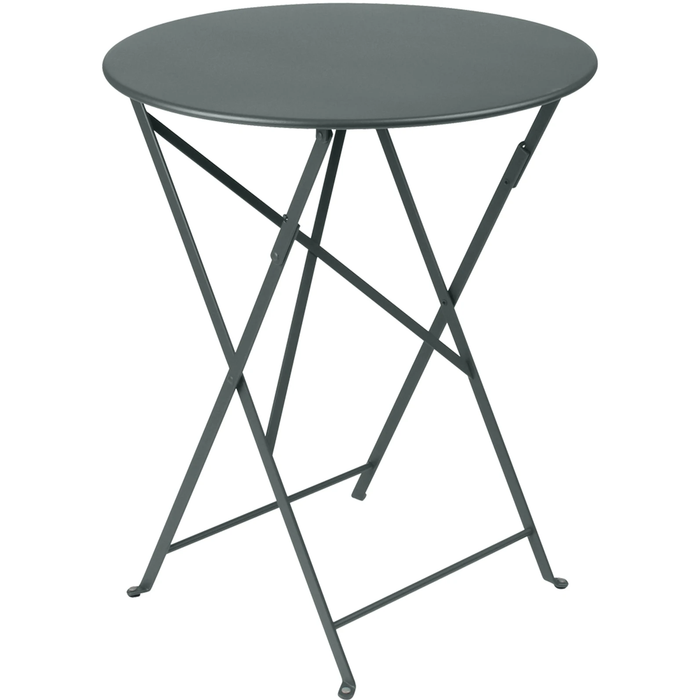 Bistro Table Ø 60 cm - Storm Grey - Small Tables & Side Tables Outdoor - Grey - Metal