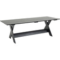 Crate Dining Table, 230x89 cm