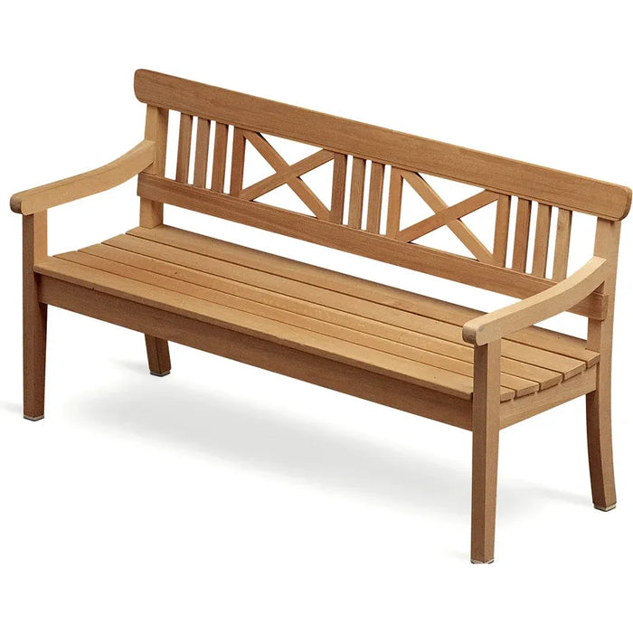Photo of Drachmann Bench 165, Teak - Garden benches - Bernt Santesson - Brown - Wood