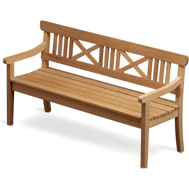 Photo of Drachmann Bench 165, Teak - Garden benches - Bernt Santesson - Brown - Wood